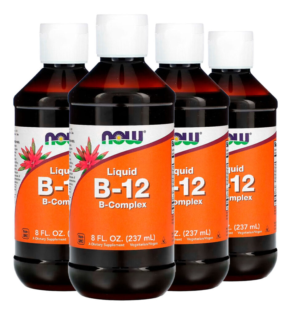 Complexo De Vitamina B-12 Now Foods 237 Ml Importado 4un