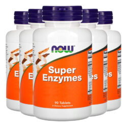 Enzimas Digestivas Now Foods 90 Tablets Importado 5un