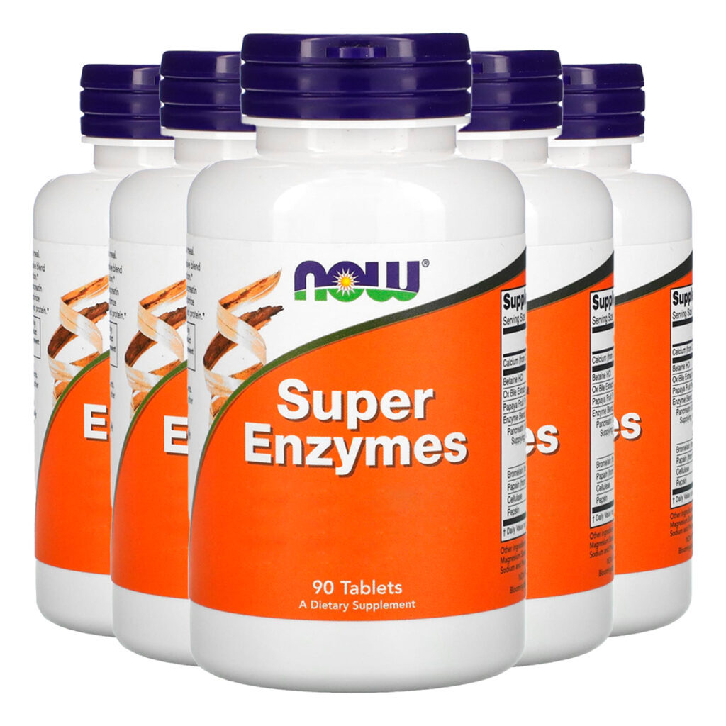 Enzimas Digestivas Now Foods 90 Tablets Importado 5un