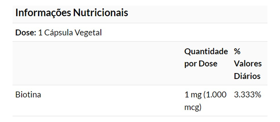 Biotina 1000mcg 100 Veg Cáps Importado 3un Now Foods - Imagem 5