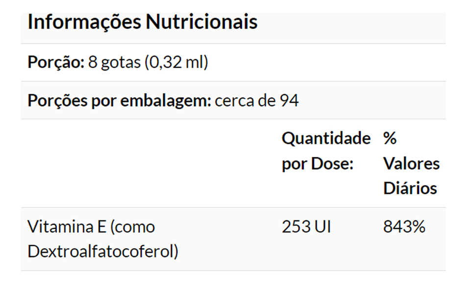 Óleo De Vitamina E 170mg 30ml Importado 2un Now Foods - Imagem 5