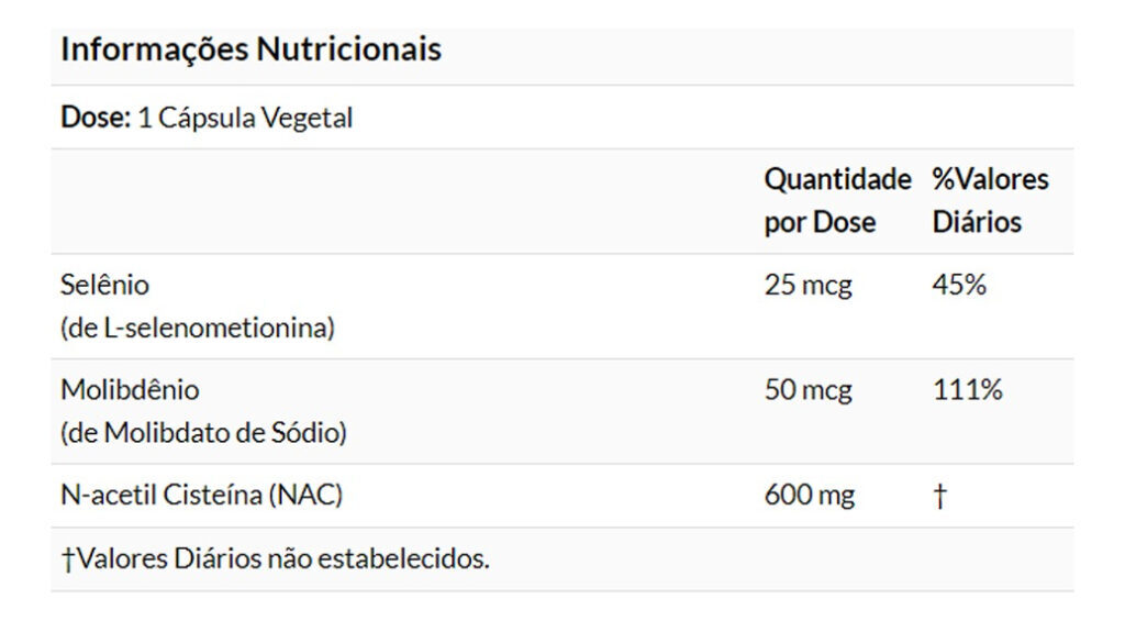 Nac N-acetilcisteína 600mg 100 Cáps Importado 2un Now Foods - Imagem 5