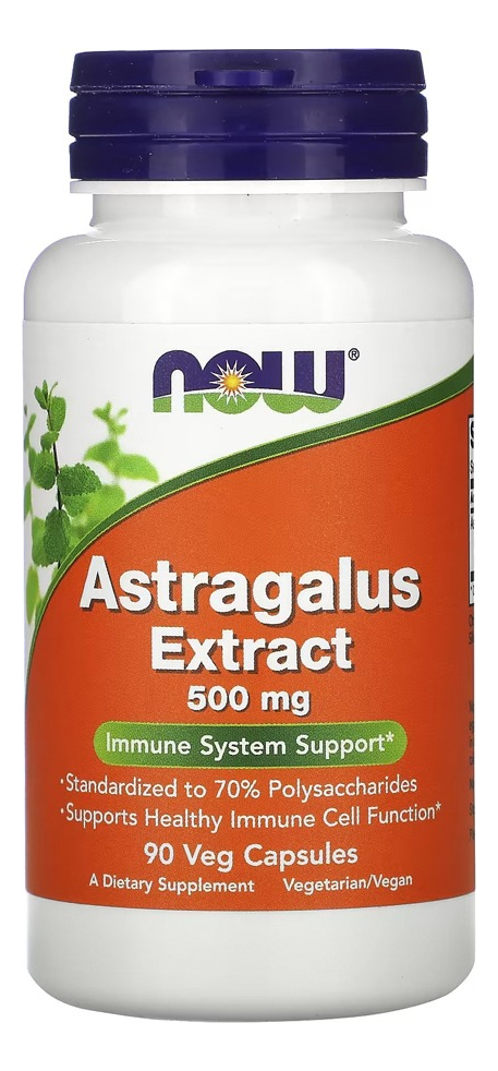 Suplemento Em Cápsula Now Now Foods Astragalus Pote Astragalus Em Unidade
