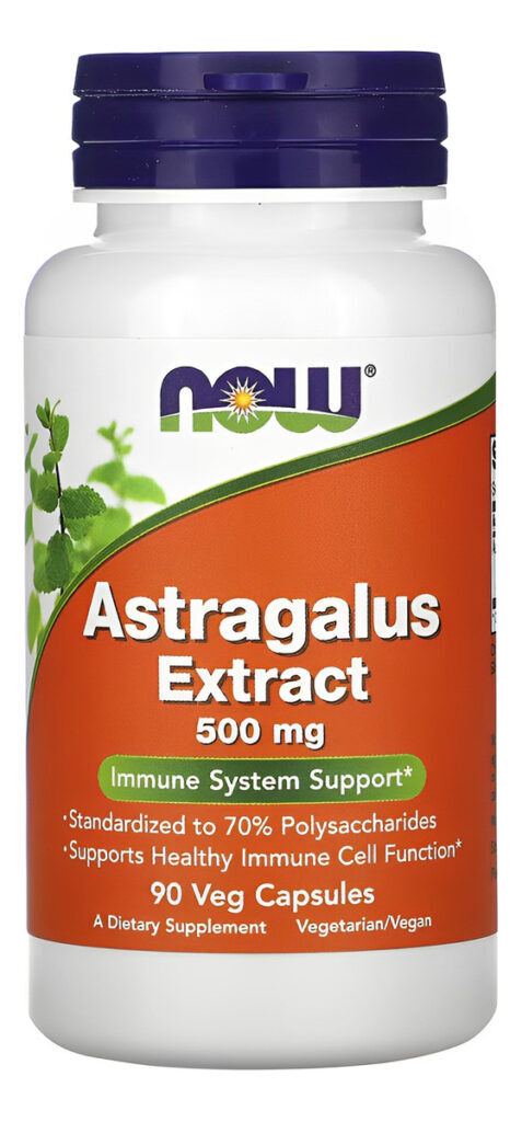 Astragalus Erva Chinesa 500mg Now Foods 90cáps Importado 3un - Imagem 5