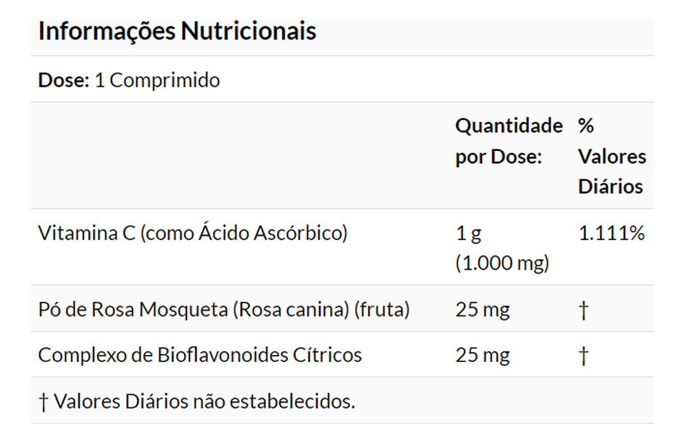 Vitamina C-1000mg 250 Tablets Importado 5un Now Foods - Imagem 5