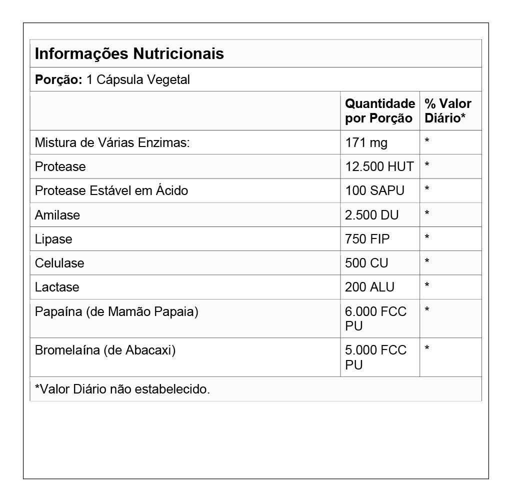 Plant Enzimas Now Foods Enzymes 240 Cápsulas Importado - Imagem 4