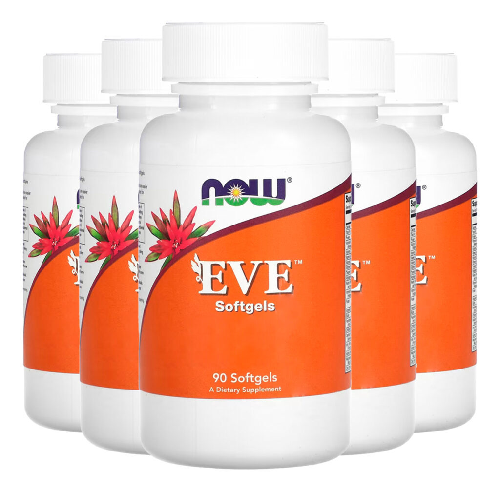 Multivitamínico Eve Mulheres Now Foods 90 Soft Importado 5un