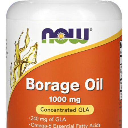 Óleo Borage (borragem) 1000mg Now Foods 60soft Importado 5un - Imagem 3