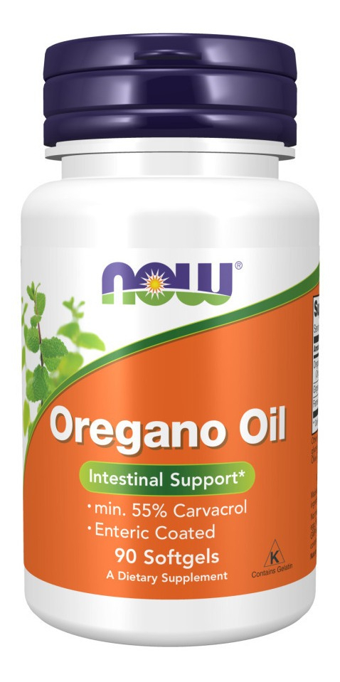 Óleo De Orégano 90 Cápsulas Gelatinosas Sfn Da Now Foods