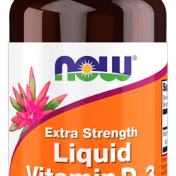 Vitamina D-3 Líquida 25mcg Now Foods 30ml Importado