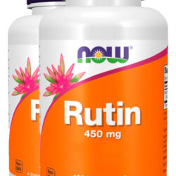 Rutina 450mg Ritin 100cáps Importado 2un Now Foods