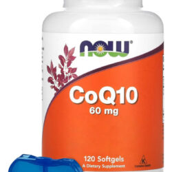 Co-enzima Coq/10 60mg+omega3 Now Foods 120sof