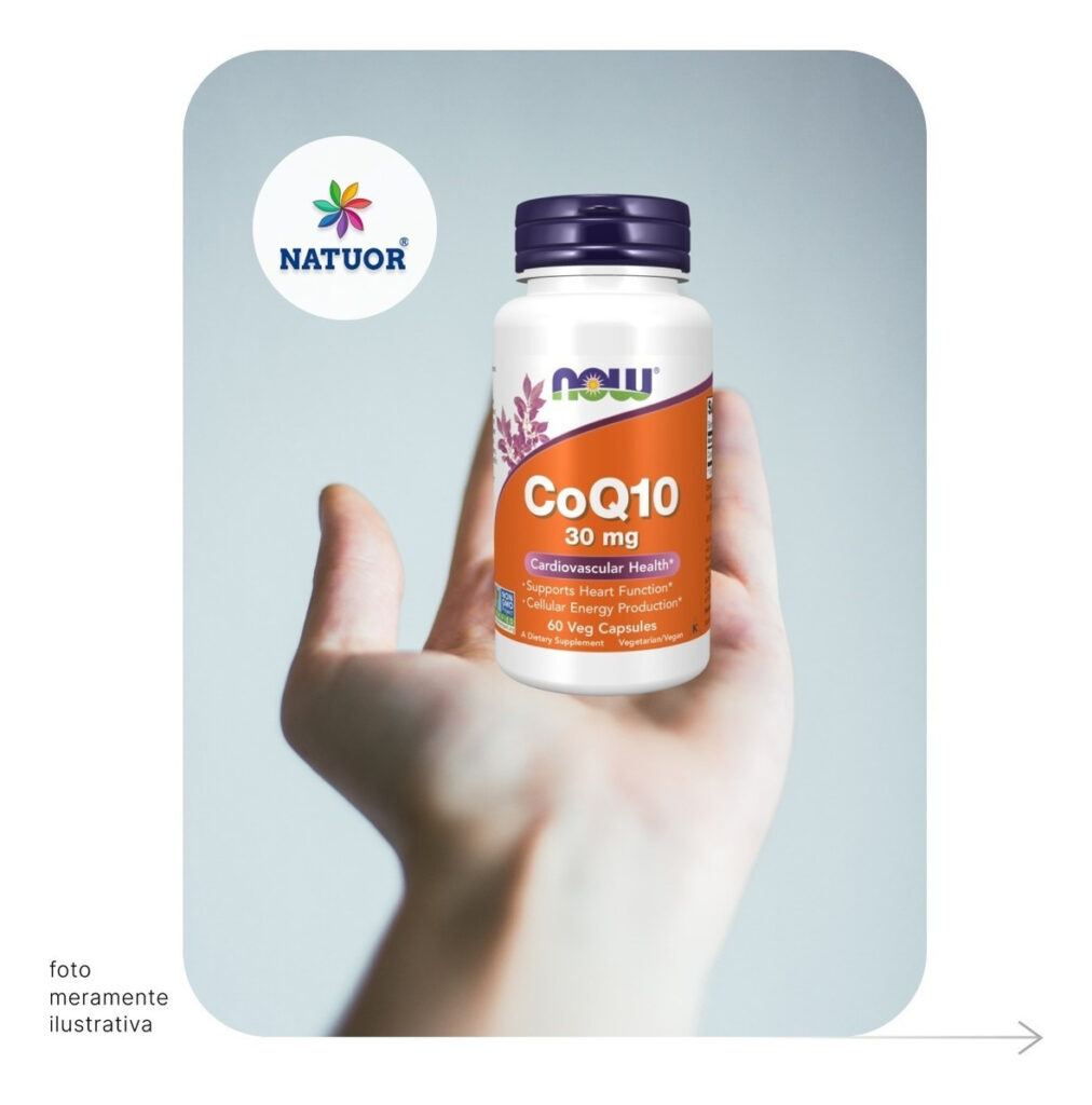 Coenzima Coq Q10 Now 30 Mg 60 Cáps Importado - Imagem 10