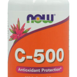 Vitamina C 500mg Com Rosa Mosqueta Now Foods 100tab Eua/usa