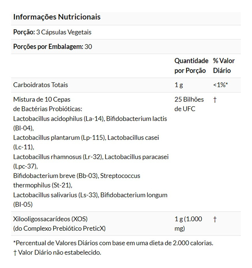 Probiótico 10 25 Bilhões 90cap Importado 2un Now Foods - Imagem 5