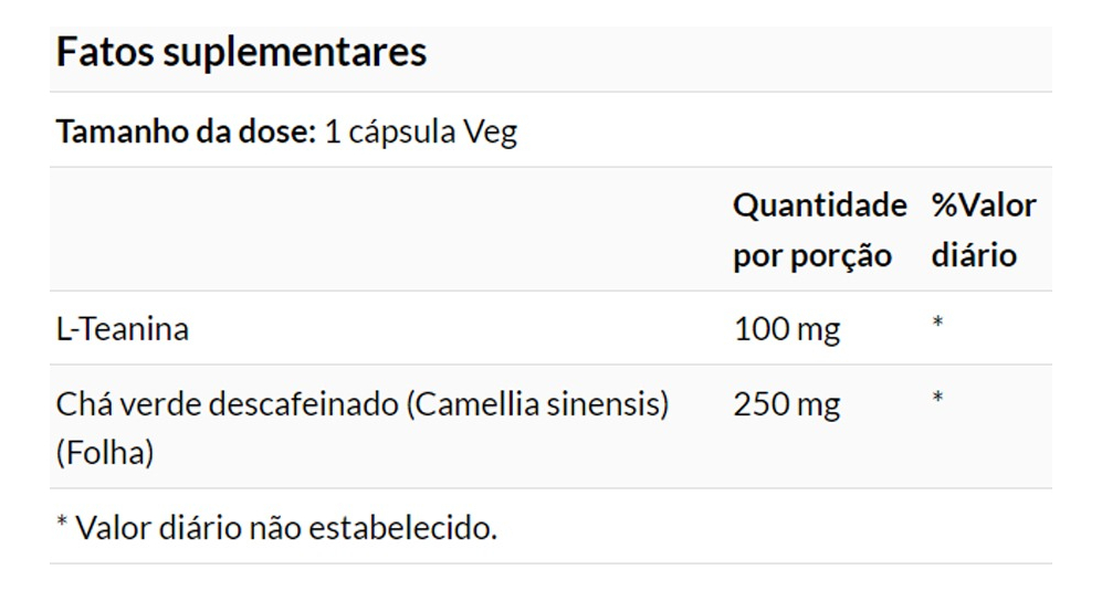L-theanine Teanina 100mg 90 Veg Cáps Importado 2un Now Foods - Imagem 5