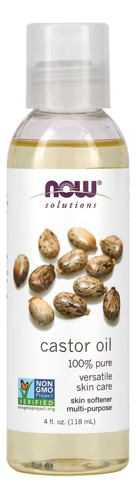 Óleo De Rícino 118ml Para Crescimento Natural Do Cabelo