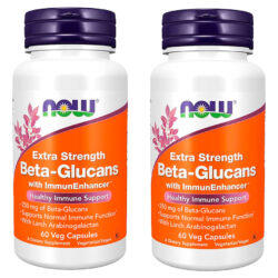 Beta-glucanos 1,3/1,6 Now Foods Beta-glucans 60veg Caps 2un