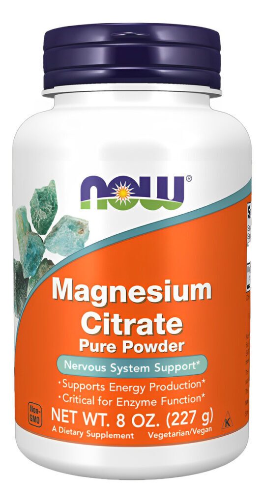 Citrato Magnésio Pó Now Foods 227g Puro Importado 5un - Imagem 5