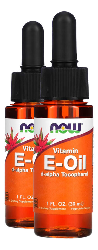 Óleo De Vitamina E 170mg 30ml Importado 2un Now Foods