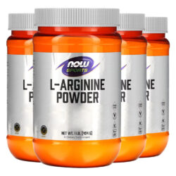 L-arginina Em Pó Now Foods Sports 454g Importado 4un