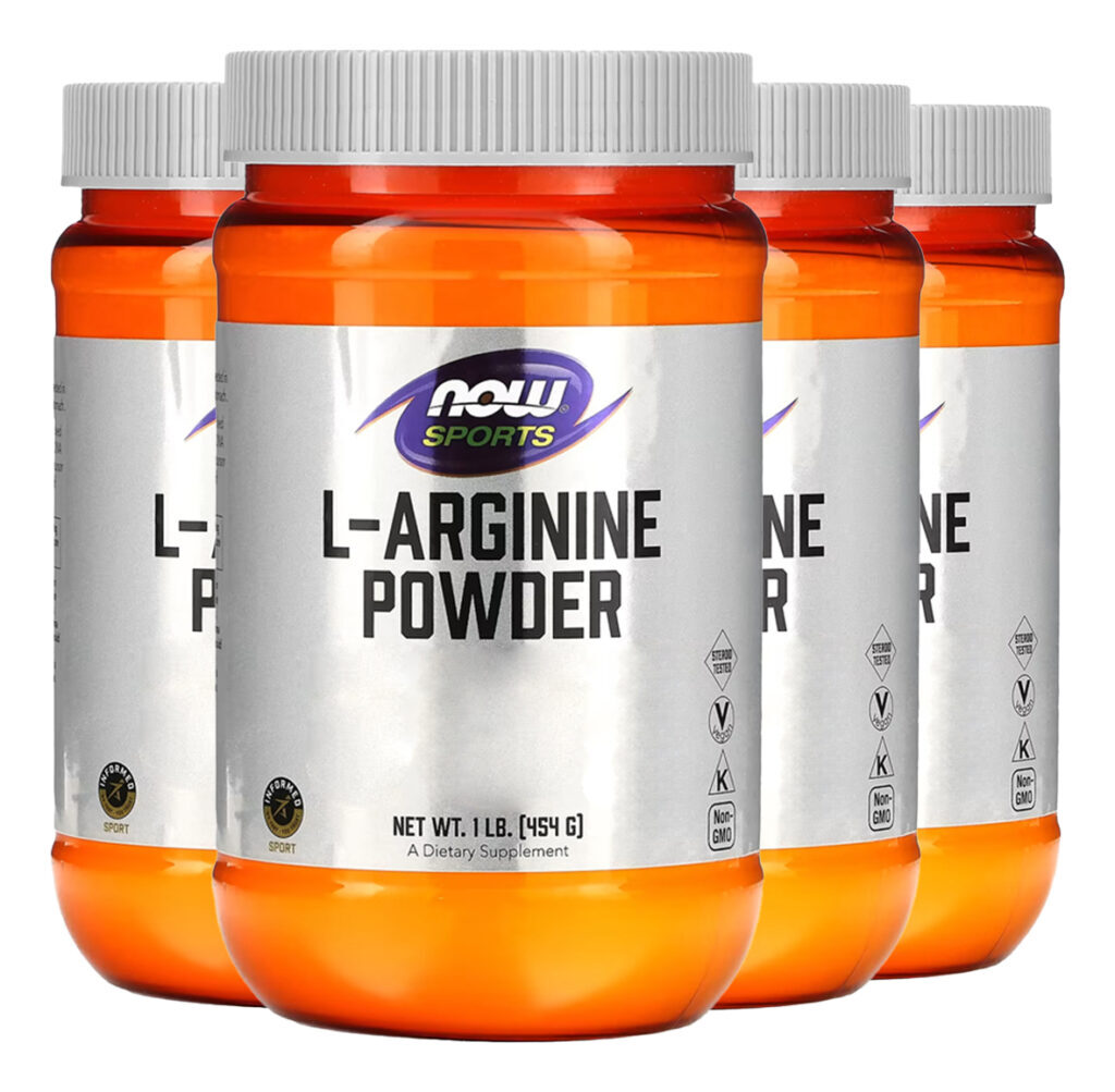 L-arginina Em Pó Now Foods Sports 454g Importado 4un