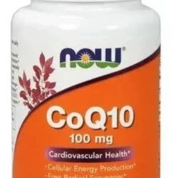 Coenzima Q-10 100mg 50caps Now Sabor Sem Sabor