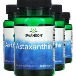 Astaxantina 4mg Swanson 60 Softgels Importado 4un
