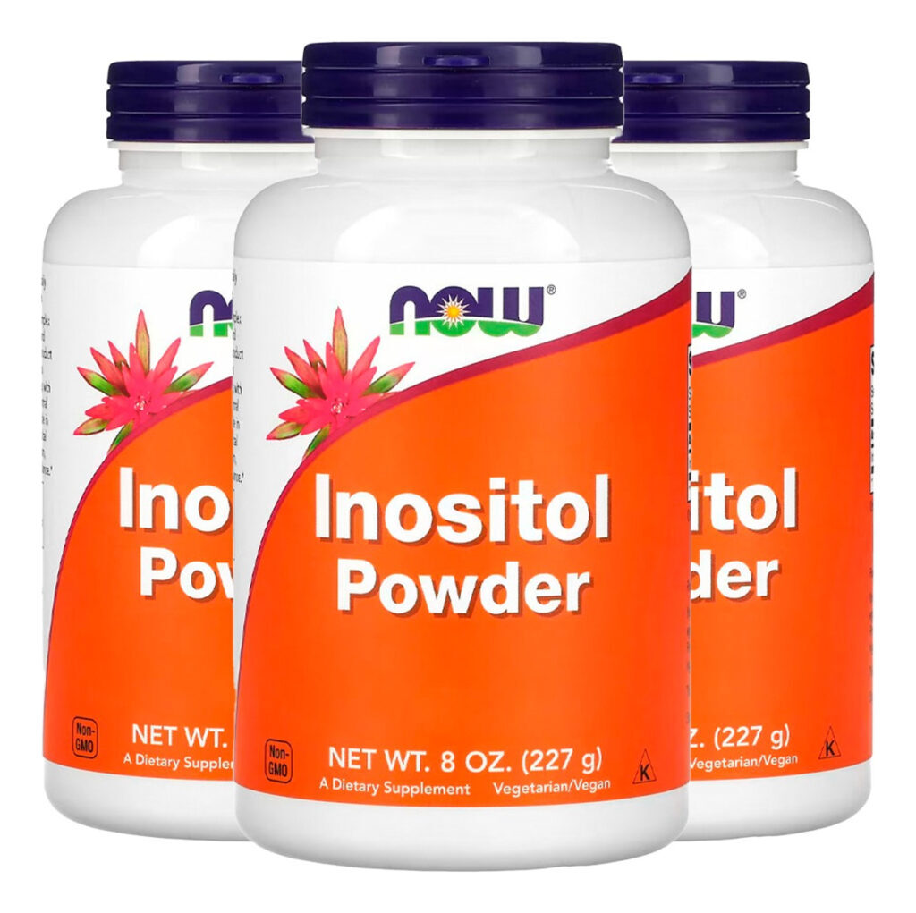 Pó De Inositol 227 Gramas Importado 3un Now Foods