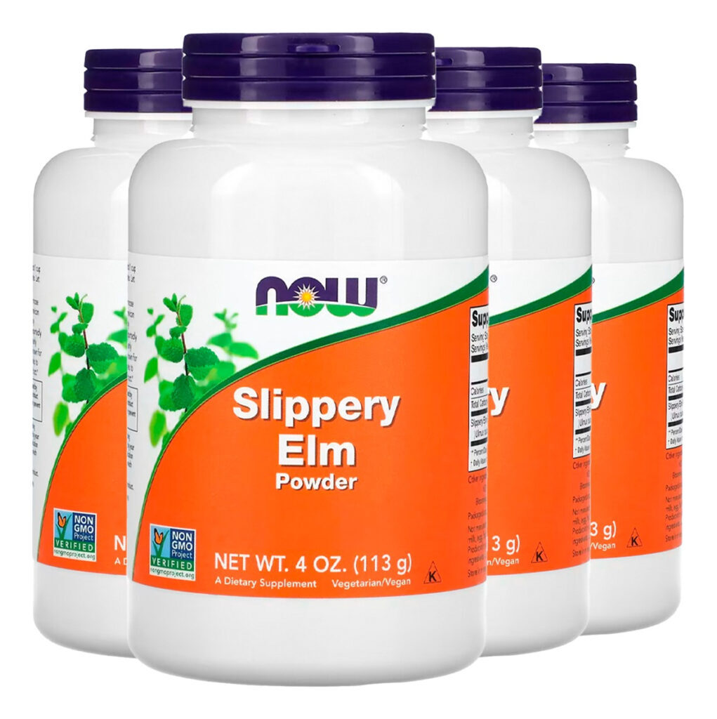 Slippery Em Pó 113g Importado 4un Now Foods