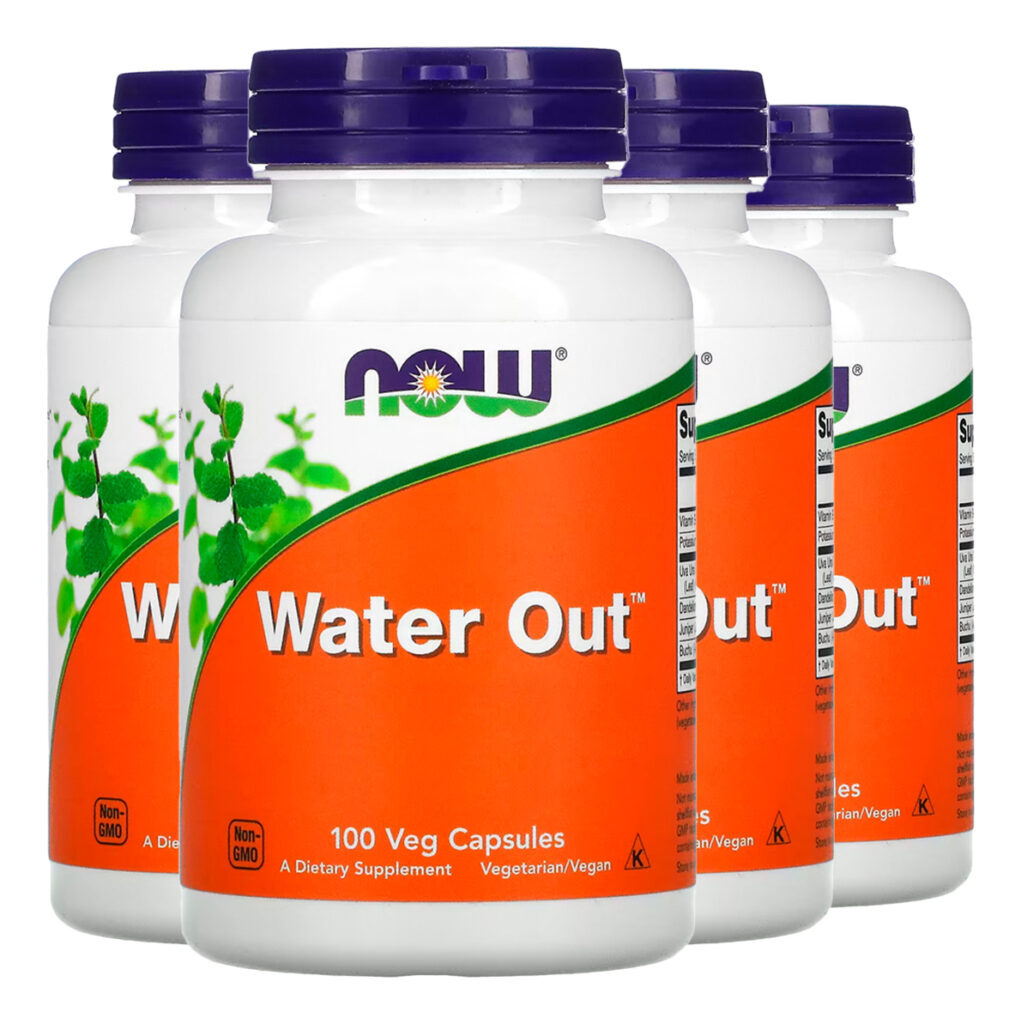 Water Out Ervas/nutrientes Now Foods 100 Caps Importado 4un