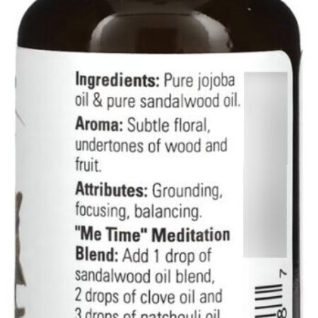 Óleo Essencial Now Sândalo Sandalwood Sândalo 30ml - Imagem 2