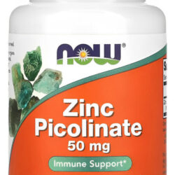 Zinco Picolinato 50mg Zinc Picolinate 60 Veg Caps Now Foods Sabor N/a