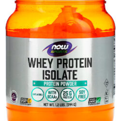 Whey Protein Isolado Now Foods 544g Sem Sabor