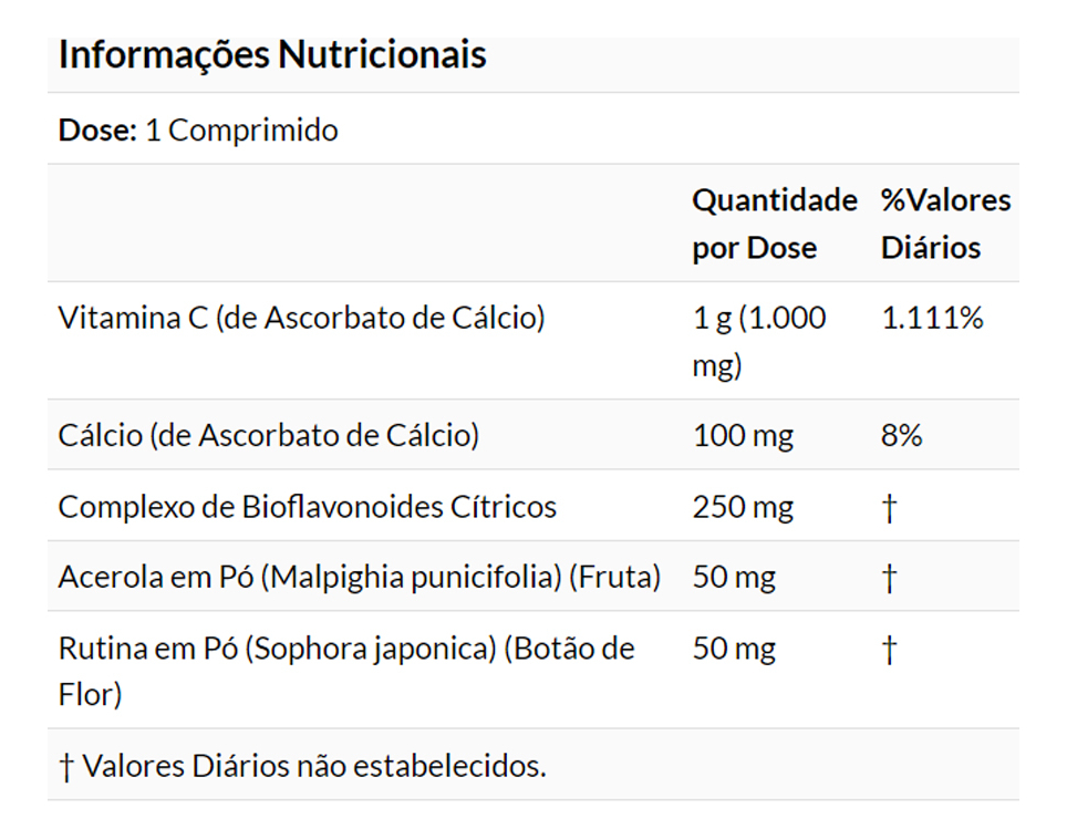 Complexo Vitamina C 1000mg 180 Tabls Importado 3un Now Foods - Imagem 5