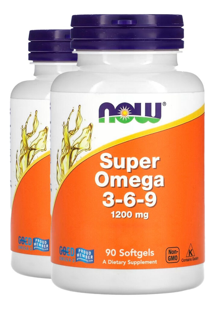 Super Ômega 3-6-9 1200mg 90 Cáps Sof Importado 2un Now Foods