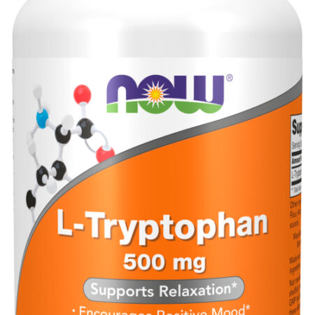 L-triptofano 500mg Now Foods L-tryptophan 120 Veg Caps 3un - Imagem 3