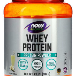 Whey Protein Pó Now Foods 907g Baunilha Importado
