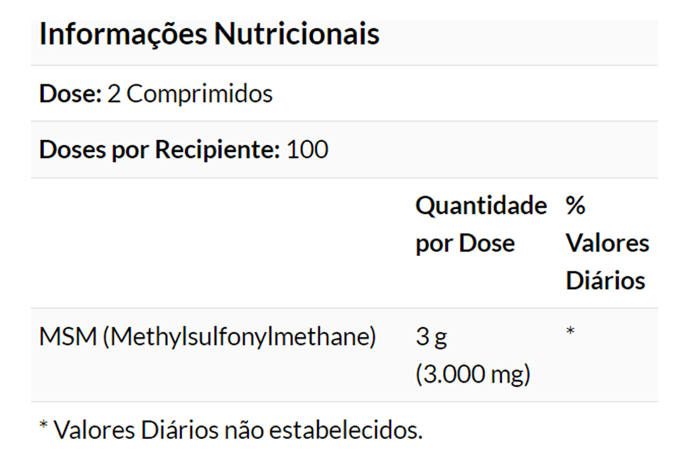 Msm 1500mg Now Foods 200 Tablets + Porta Cápsulas - Imagem 4