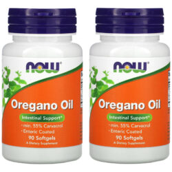 Óleo De Orégano Now Foods Oregano Revestido 90 Sofgels 2un