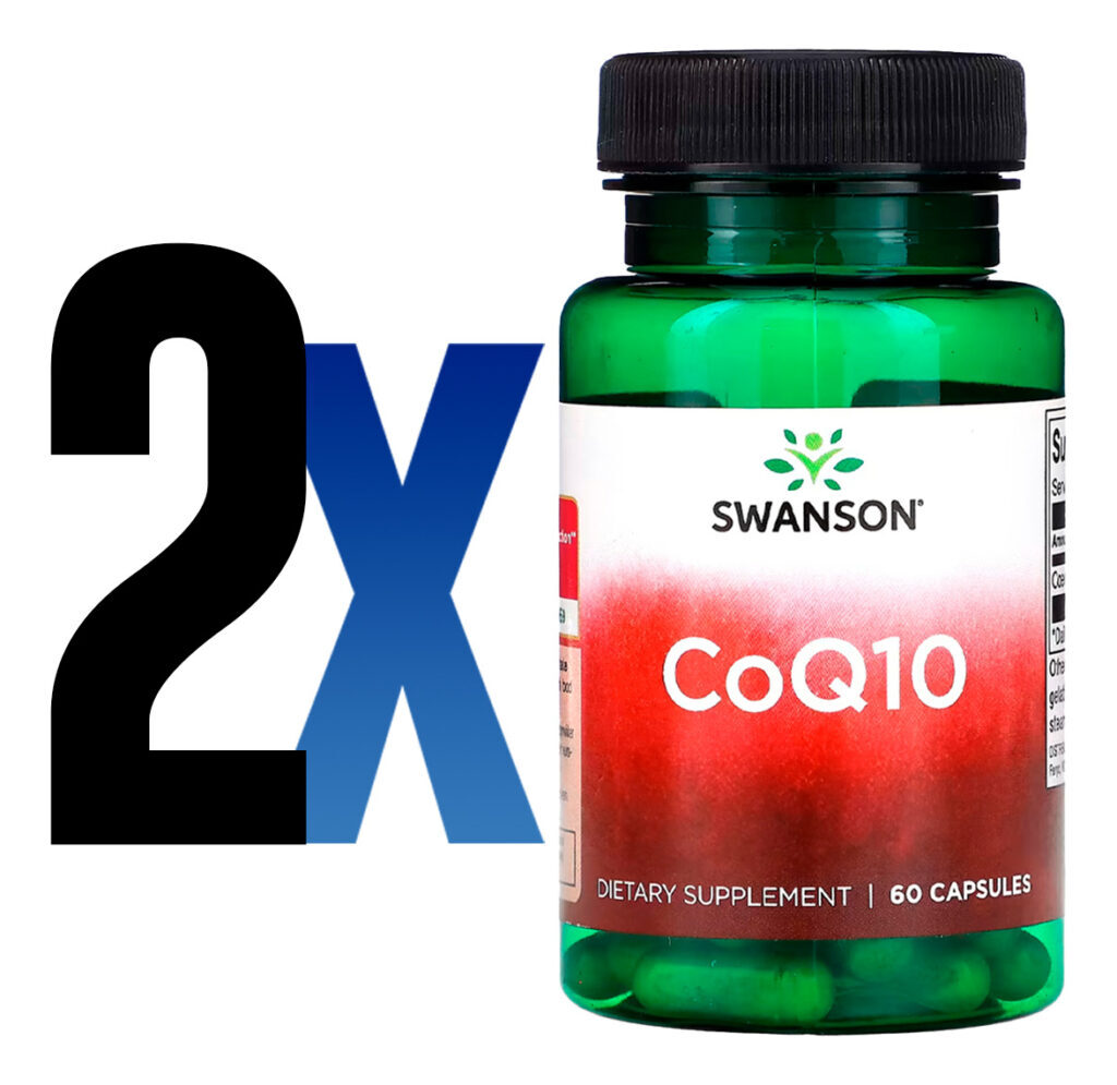 Co-enzima Coq 10 30mg Swanson 60 Caps Importado 2un - Imagem 2