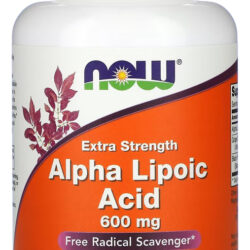 Ácido Alfa Lipóico 600mg Now Foods 120veg Caps Importado