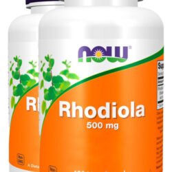 Extrato Rhodiola 500 Mg 120 Veg Cáps Importado 2un Now Foods