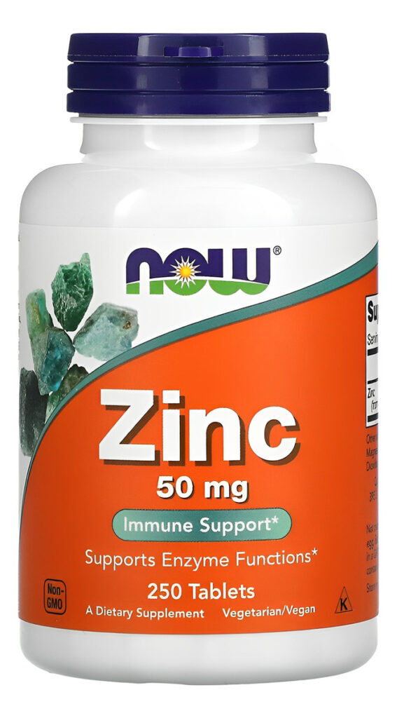 Zinco Gluconato 50mg 250 Tablets Importado