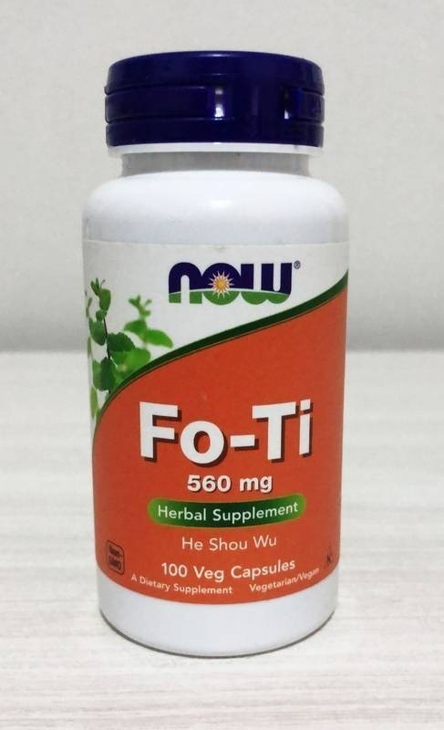 Fo-ti 560 Mg 100 Cáps Now Foods Fo Ti - Imagem 3