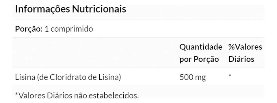 L-lisina 500 Mg 100 Tablets Importado 2un Now Foods - Imagem 5