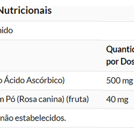 Vitamina C 500mg Com Rosa Mosqueta Now Foods 100tab - Imagem 5