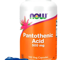 Ácido Pantotênico Now Foods Vit. Complexo B 100cap