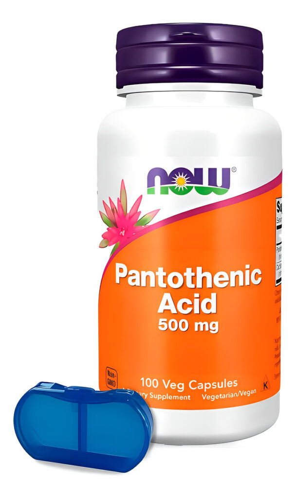 Ácido Pantotênico Now Foods Vit. Complexo B 100cap