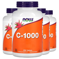 Vitamina C-1000mg 250 Tablets Importado 4un Now Foods